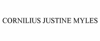 CORNILIUS JUSTINE MYLES