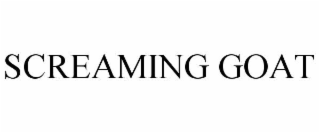 SCREAMING GOAT