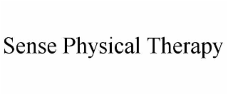 SENSE PHYSICAL THERAPY