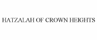 HATZALAH OF CROWN HEIGHTS