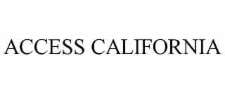 ACCESS CALIFORNIA