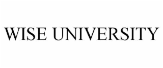WISE UNIVERSITY