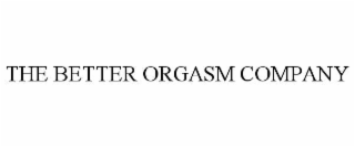 THE BETTER ORGASM COMPANY
