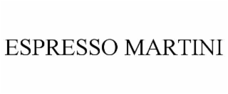 ESPRESSO MARTINI