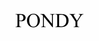 PONDY