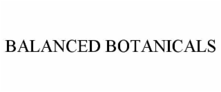 BALANCED BOTANICALS