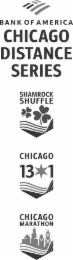 BANK OF AMERICA CHICAGO DISTANCE SERIES SHAMROCK SHUFFLE CHICAGO 1 3 CHICAGO MARATHON