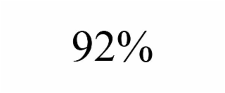 92%
