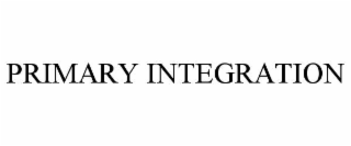 PRIMARY INTEGRATION