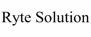 RYTE SOLUTION