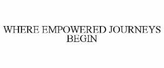 WHERE EMPOWERED JOURNEYS BEGIN
