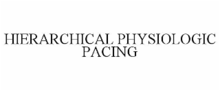 HIERARCHICAL PHYSIOLOGIC PACING
