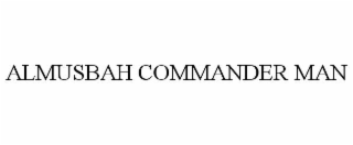 ALMUSBAH COMMANDER MAN
