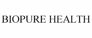 BIOPURE HEALTH