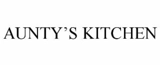 AUNTY’S KITCHEN