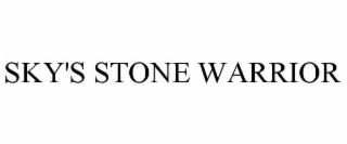 SKY'S STONE WARRIOR