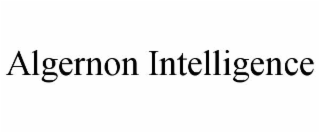 ALGERNON INTELLIGENCE