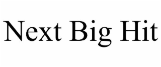 NEXT BIG HIT
