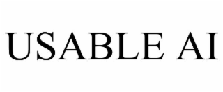 USABLE AI