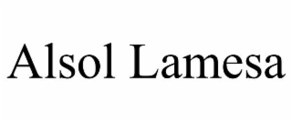 ALSOL LAMESA
