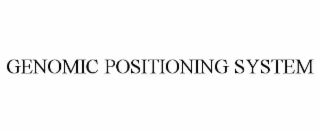 GENOMIC POSITIONING SYSTEM
