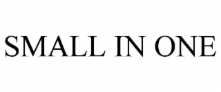 SMALL IN ONE