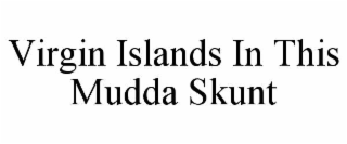 VIRGIN ISLANDS IN THIS MUDDA SKUNT