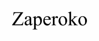 ZAPEROKO