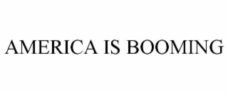 AMERICA IS BOOMING