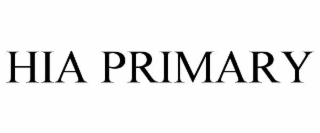 HIA PRIMARY