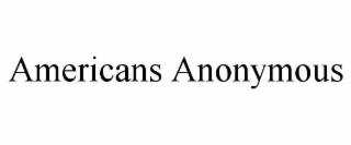 AMERICANS ANONYMOUS