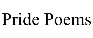 PRIDE POEMS
