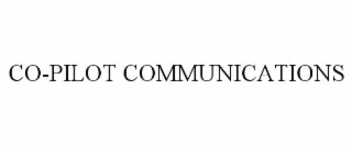 CO-PILOT COMMUNICATIONS