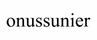 ONUSSUNIER
