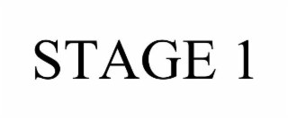STAGE 1