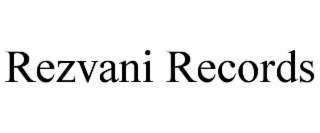 REZVANI RECORDS