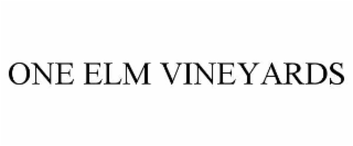 ONE ELM VINEYARDS