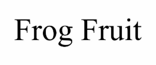 FROG FRUIT