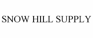SNOW HILL SUPPLY
