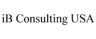 IB CONSULTING USA