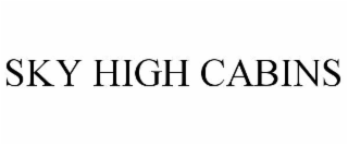 SKY HIGH CABINS