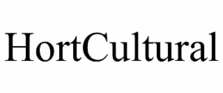 HORTCULTURAL