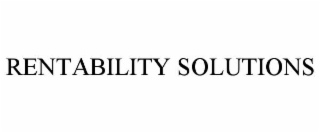RENTABILITY SOLUTIONS