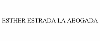 ESTHER ESTRADA LA ABOGADA