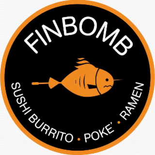 FINBOMB SUSHI RAMEN POKE' BURRITO