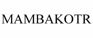 MAMBAKOTR