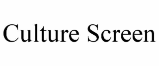 CULTURE SCREEN
