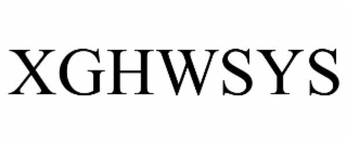 XGHWSYS