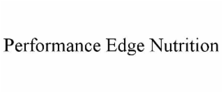 PERFORMANCE EDGE NUTRITION