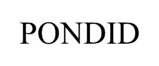 PONDID